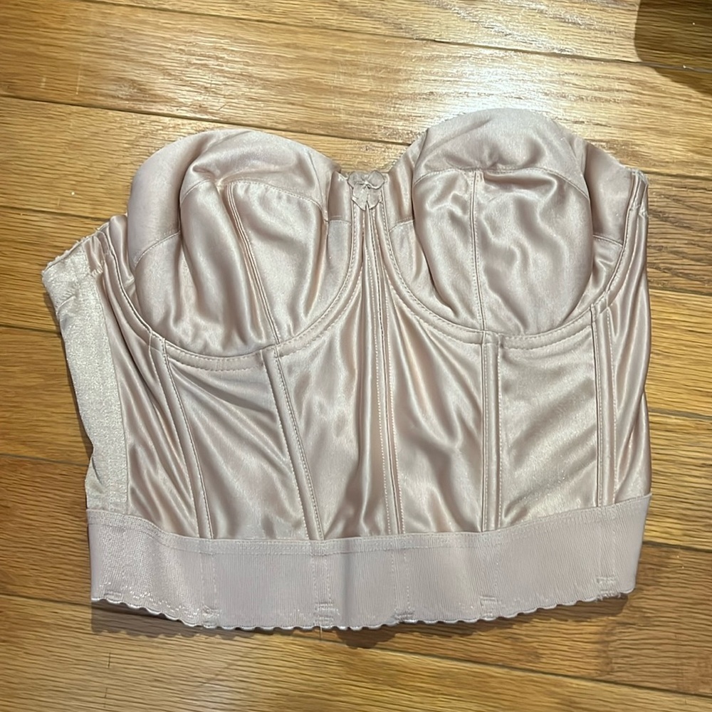 Beige corset bra size 38C